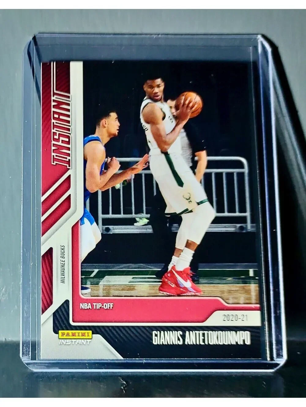 Giannis Antetokounmpo 2020-21 Panini NBA Tip-Off #12 Basketball Card 1 of 617
